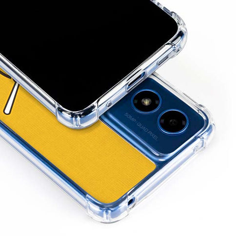 MLB San Diego Padres Split Moto G 5G (2024) Clear Case